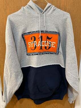 Refried Apparel Syracuse Orange Hoodie Size 2XL